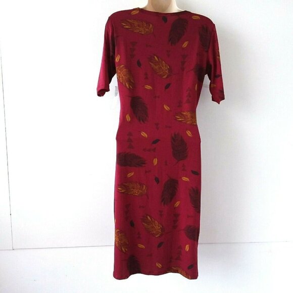 LuLaRoe Floral Sheath Julia Dress - Picture 2 of 6